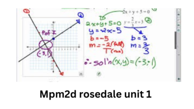 Mpm2d rosedale unit 1