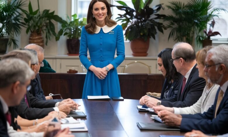 kate middleton is reportedly holding a crucial meeting.