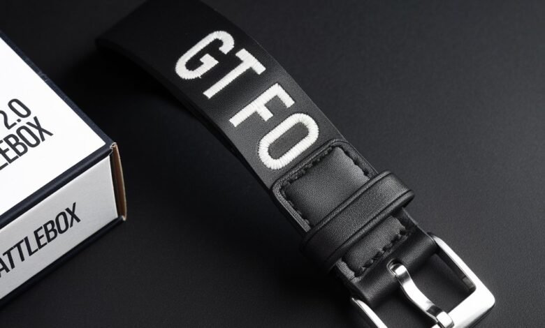 Gtfo -wrist strap 2.0 battlebox